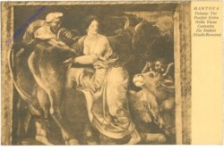 Mantova, Palazzo The Pasifae entra nella vacca construtta da dedalo