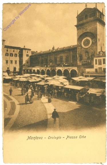 Mantova, Orologio, Piazza Erbe