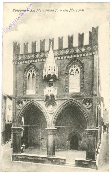 ak204956 Bologna, La Mercanzia foro dei Mercanti