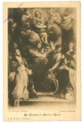 Bologna, R. Pinacoteca, La Vergine in Gloria e Santi