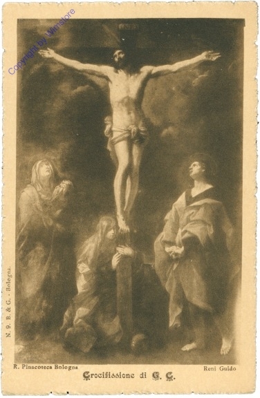 ak204967 Bologna, R. Pinacoteca, Crocifissione di G.C.
