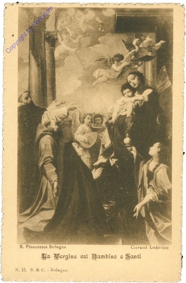 ak204970 Bologna, R. Pinacoteca, La Vergine col Bambino