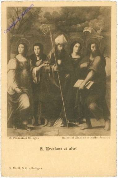 ak204979 Bologna, R. Pinacoteca, S. Frediano ed altri