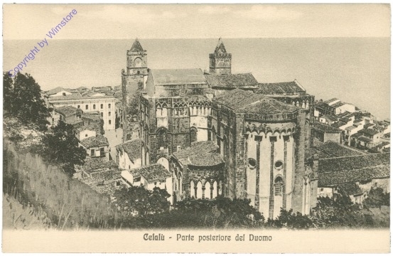 Cefalu, Parte posteriore del Duomo