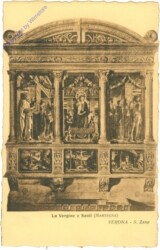 Verona, S. Zeno, La Vergine e Santi