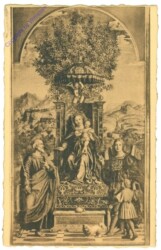 Verona, Museo Civico, La Vergine col Bambino e S. Giuseppe