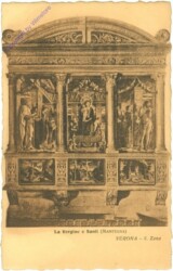 Verona, S. Zeno, La Vergine e Santi
