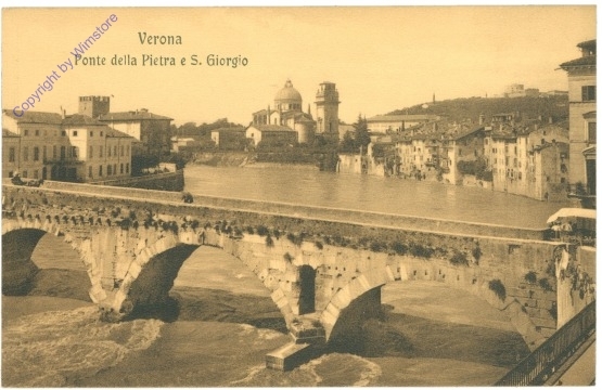Verona, Ponte della Pietra e S. Giorgio