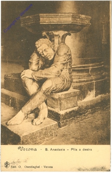 Verona, S. Anastasia, Pila a destra