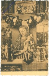 Verona, Museo Civico, La Vergine col Bambino e Angeli