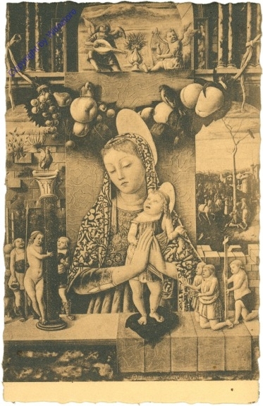 Verona, Museo Civico, La Vergine col Bambino e Angeli