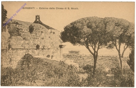 Girgenti, Esterno della Chiesa di S. Nicolo