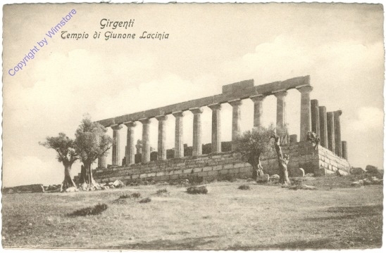 Girgenti, Tempio di Giunone Lacinia