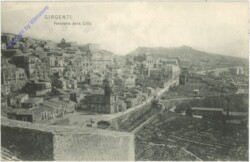 ak205066 Girgenti, Panorama della citta