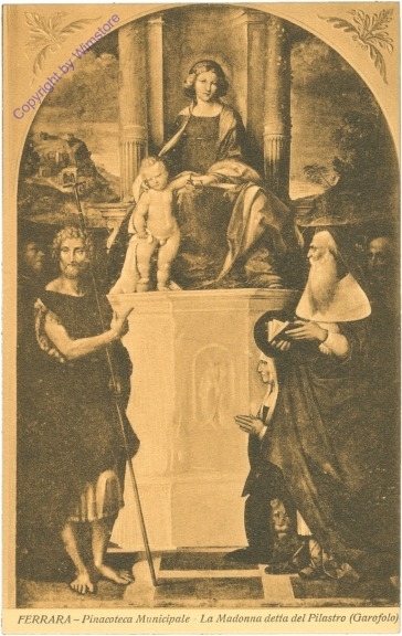 ak205089 Ferrara, Pinacoteca Municipale, La Madonna detta del Pilastro