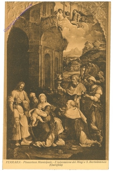 ak205091 Ferrara, Pinacoteca Municipale, L'Adorazione dei Magi