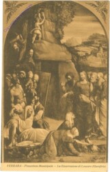 Ferrara, Pinacoteca Municipale, La Risurrezione di Lazzaro