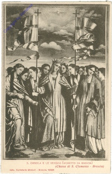ak205099 Brescia, Chiesa di S. Clemente, S. Orsola e le vergini