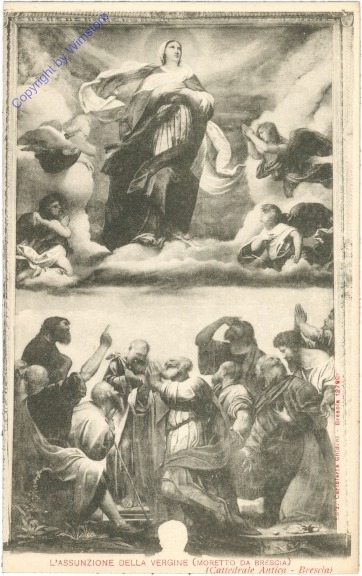 ak205105 Brescia, Cattedrale Antica, L'Assunzione della vergine