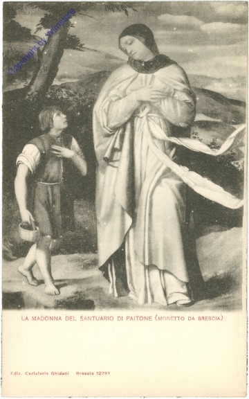 ak205108 Brescia, La Madonna del santuario di Paitone