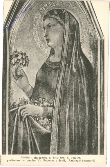 Siena, Accademia di Belle Arti, S. Dorotea