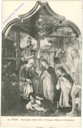 Siena, Accademia Belle Arti, Il Presepio