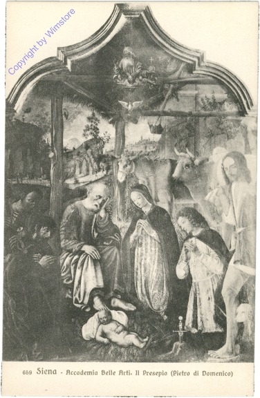 Siena, Accademia Belle Arti, Il Presepio