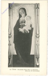 Siena, Accademia di Belle Arti, La Madonna