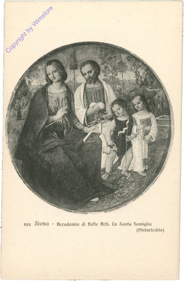 Siena, Accademia di Belle Arti, La Santa Famiglia