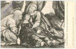 Siena, Galleria di Belle Arti, Particolare della Deposizione di Croce del Sodoma