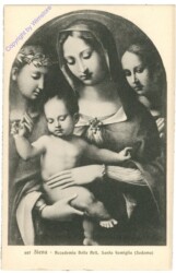 Siena, Accademia Belle Arti, Santa Famiglia