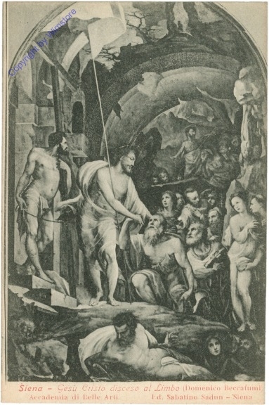 Siena, Accademia di Belle Arti, Gesu Cristo disceso al Limbo