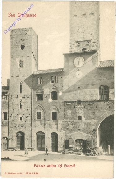 San Gimignano, Palazzo antico del Podesta