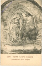 Asciano, Monte Oliveto Maggiore, Incoronazione della Vergine