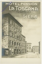 Siena, Hotel Pension La Toscana, Via del Re