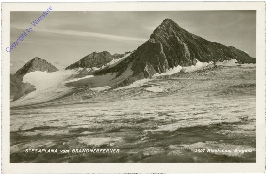 Scesaplana, vom Brandnerferner