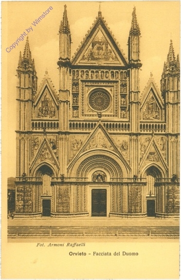 Orvieto, Facciata del Duomo