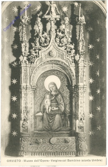 Orvieto, Museo dell'Opera, Vergine col bambino