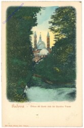 Padova, Chiesa del Santo vista dal Giardino Treves