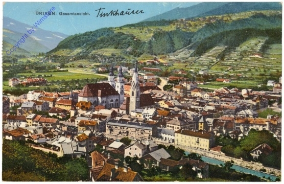 ak205255 Brixen, Gesamtansicht