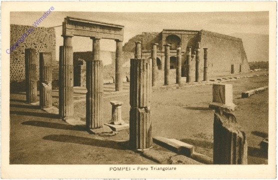 ak205267 Pompei, Foro Triangolare
