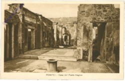 ak205281 Pompei, Casa del Poeta tragico