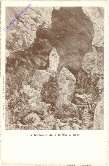 ak205285 Capri, La Madonna della Grotta