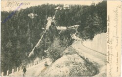 ak205326 Bolzano (Bozen), Mendelbahn und Mendelstrasse