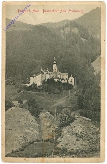 ak205333 Burgeis b. Mals, Benedictiner-Abtei Marienberg