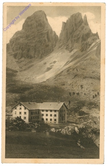 Passo Sella, Ansicht