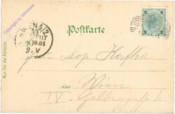 Franzennsfeste, Gruss aus