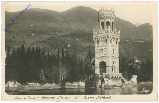 Lago di Gardena, Gardone Riviera, Torre Ruhland