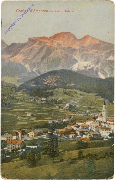 Cortina d'Ampezzo, col monte Tolana