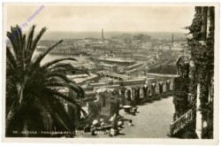 ak205385 Genova, Panorama dal Castello d'Albertis